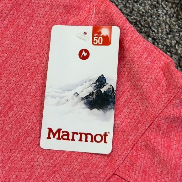 NEW Marmot Sunrift Hoody Hibiscus Womens XL UPF 50 Long Sleeve Thin Pullover - Picture 7 of 15